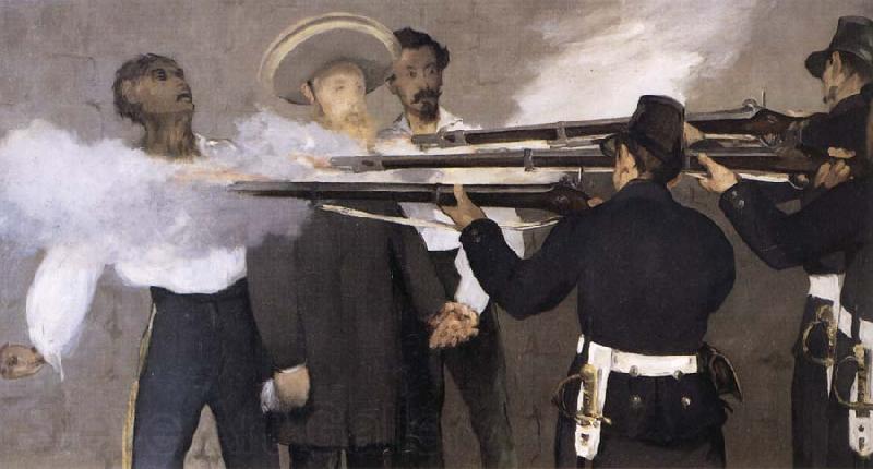 Edouard Manet Details of The Execution of Maximilian Norge oil painting art